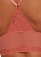 Gossard Boho Lace Longline V-Bügel BH mit Frontverschluss Dusty Cedar
