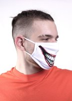 Geronimo Gesichtsmaske Joker Face Whiteprint 3 Stück