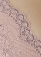 Gossard Lace Longline V-Bügel BH mit Frontverschluss Balettpink/Silver