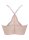 Gossard Lace Longline V-Bügel BH mit Frontverschluss Balettpink/Silver