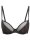 Gossard Sheer Stripe Balcony BH Black