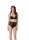 Gossard Sheer Stripe Taillen Slip Black