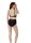 Gossard Sheer Stripe Taillen Slip Black