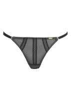 Gossard Shadow Mesh String Black/Grey