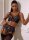 Gossard Shadow Mesh String Black/Grey