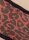 Gossard Glossies Leopard Short Black/Red