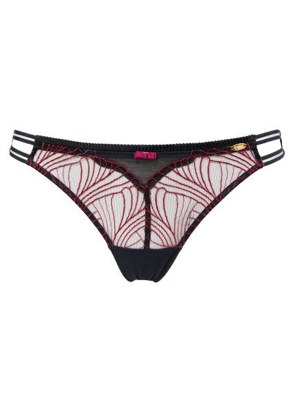 Gossard Illusion String Black/Red