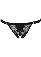 Jenny-Bell Secrets Ouvert String schwarz