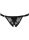 Jenny-Bell Secrets Ouvert String schwarz