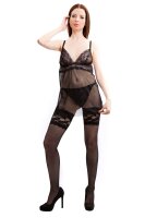 Jenny-Bell Playfull Neglige schwarz SM-75B-C, 80A-B