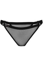 Jenny-Bell Transparency String schwarz schwarz S-L