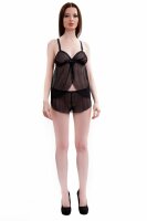 Jenny-Bell Addiction Babydoll schwarz S-L